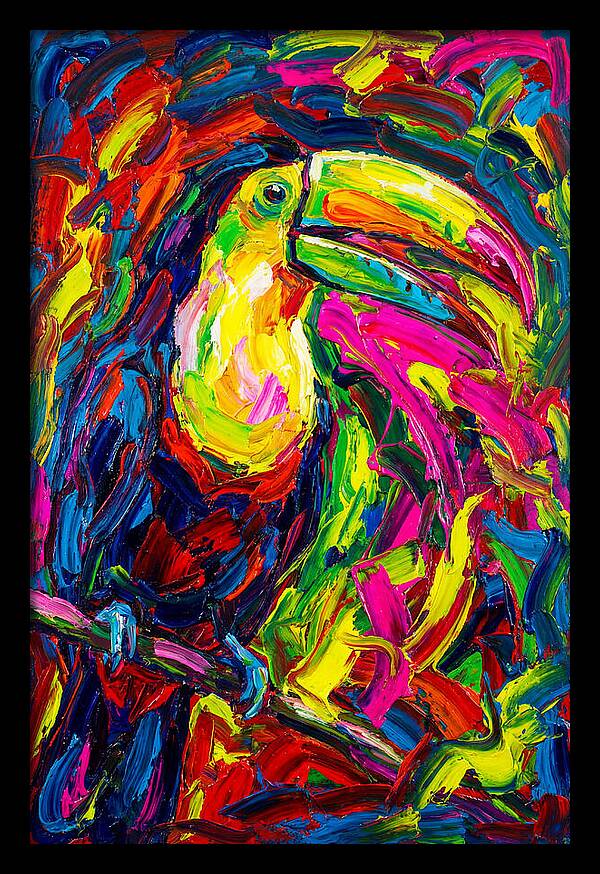 Vibrant Toucan Portrait