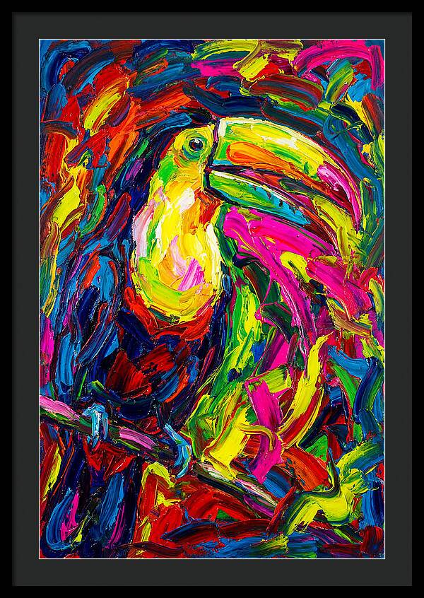 Vibrant Toucan Portrait