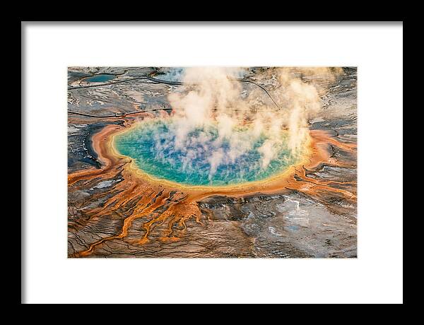 Vibrant Tranquility Of Grand Prismatic Spring