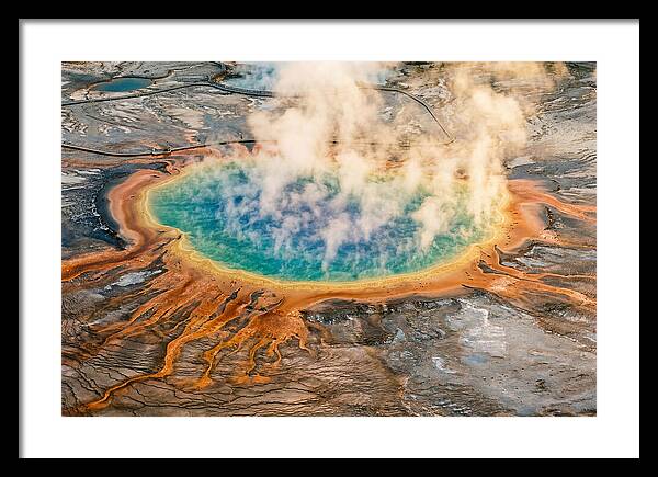 Vibrant Tranquility Of Grand Prismatic Spring