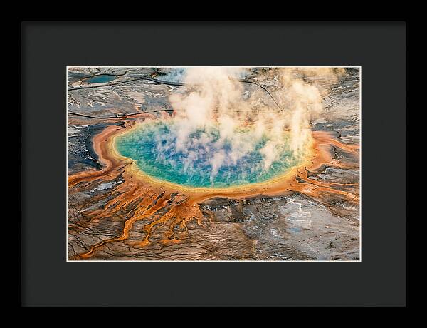 Vibrant Tranquility Of Grand Prismatic Spring