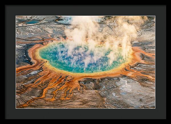 Vibrant Tranquility Of Grand Prismatic Spring