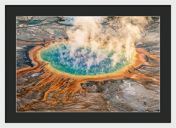 Vibrant Tranquility Of Grand Prismatic Spring