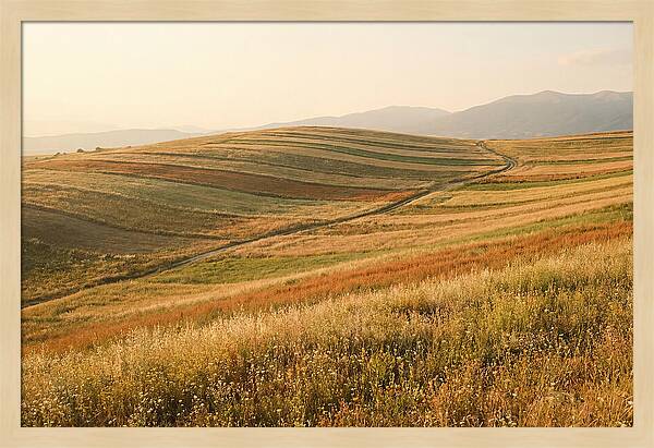 Vibrant Tranquility Of Painted Hills