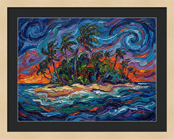 Vibrant Tropical Oasis