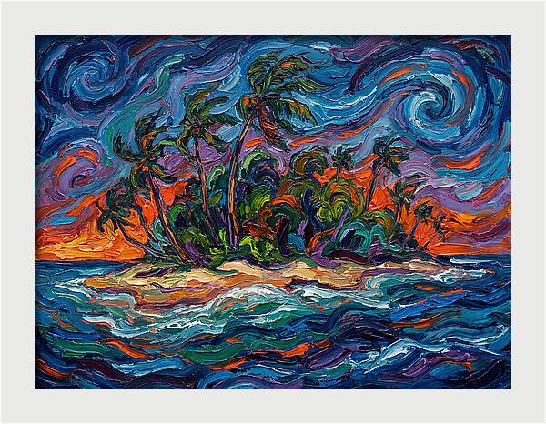Vibrant Tropical Oasis