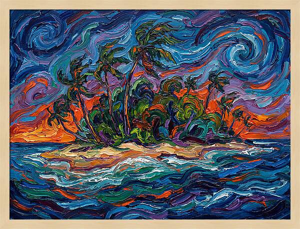 Vibrant Tropical Oasis