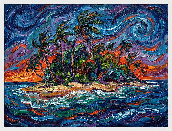 Vibrant Tropical Oasis