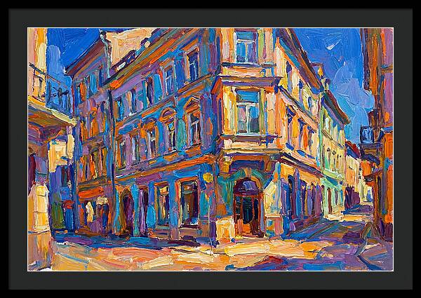 Vibrant Urban Corner