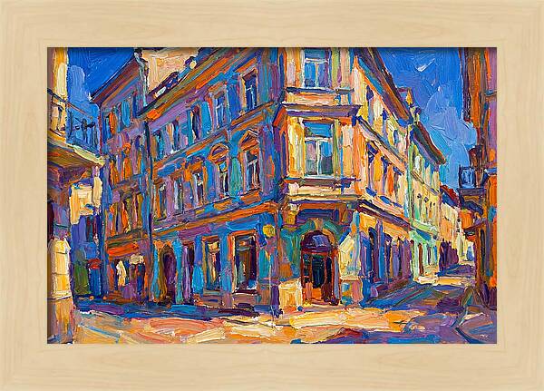 Vibrant Urban Corner