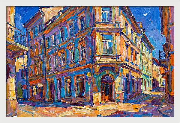 Vibrant Urban Corner