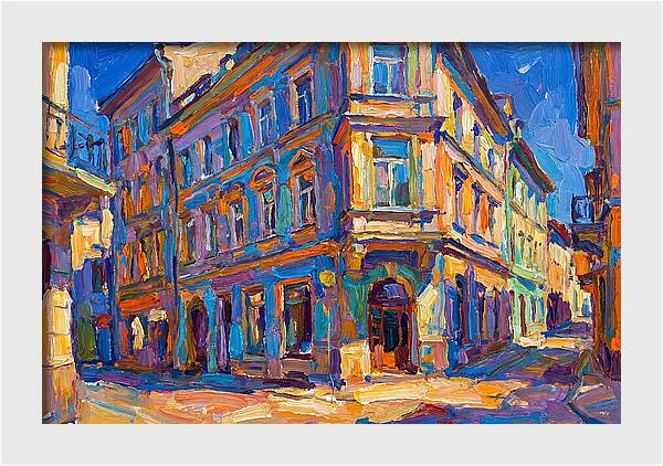 Vibrant Urban Corner