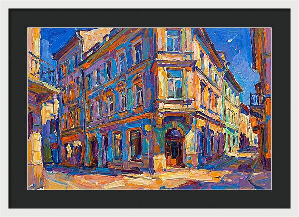 Vibrant Urban Corner