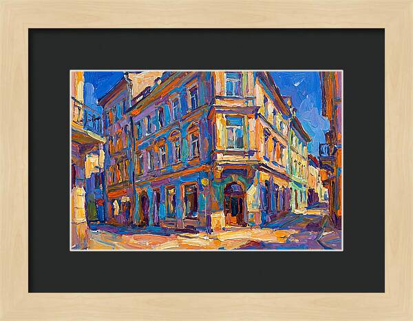 Vibrant Urban Corner
