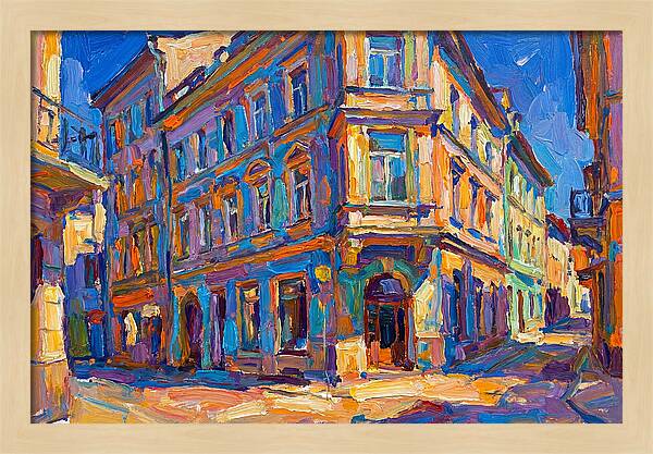 Vibrant Urban Corner