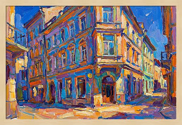 Vibrant Urban Corner