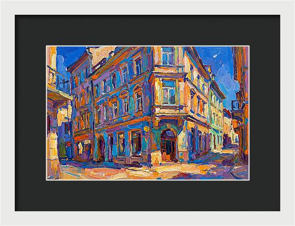 Vibrant Urban Corner