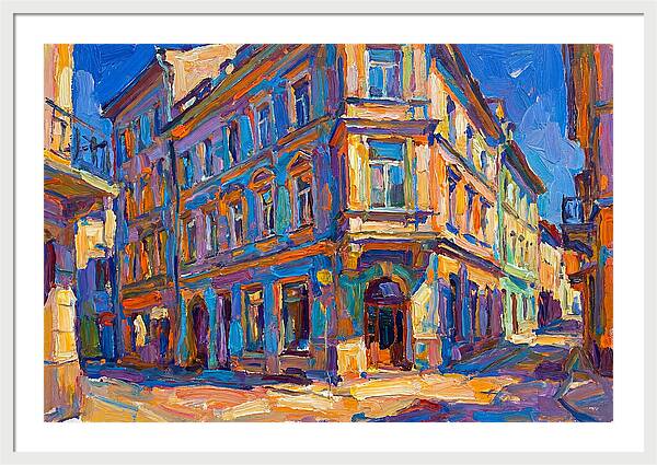 Vibrant Urban Corner