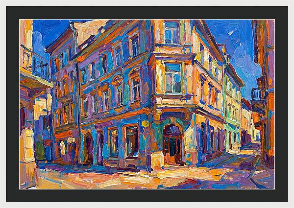 Vibrant Urban Corner