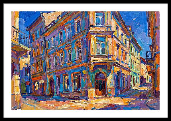Vibrant Urban Corner