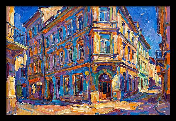 Vibrant Urban Corner