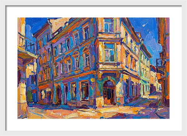 Vibrant Urban Corner