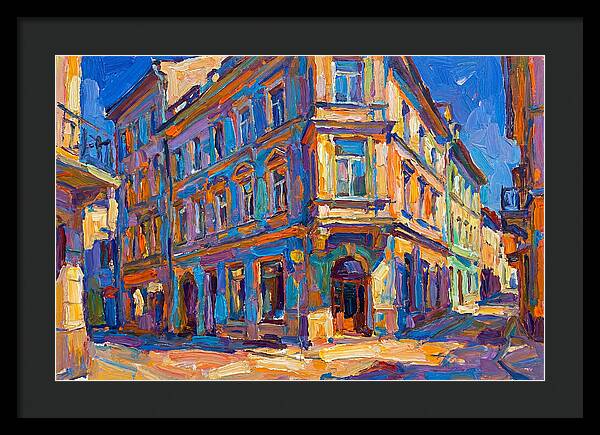 Vibrant Urban Corner