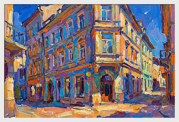 Vibrant Urban Corner