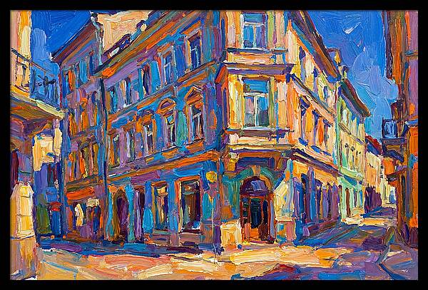Vibrant Urban Corner