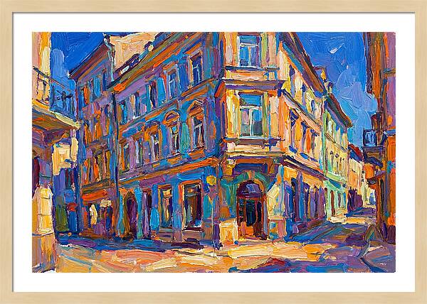 Vibrant Urban Corner