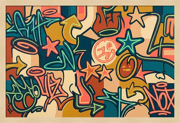 Vibrant Urban Expression