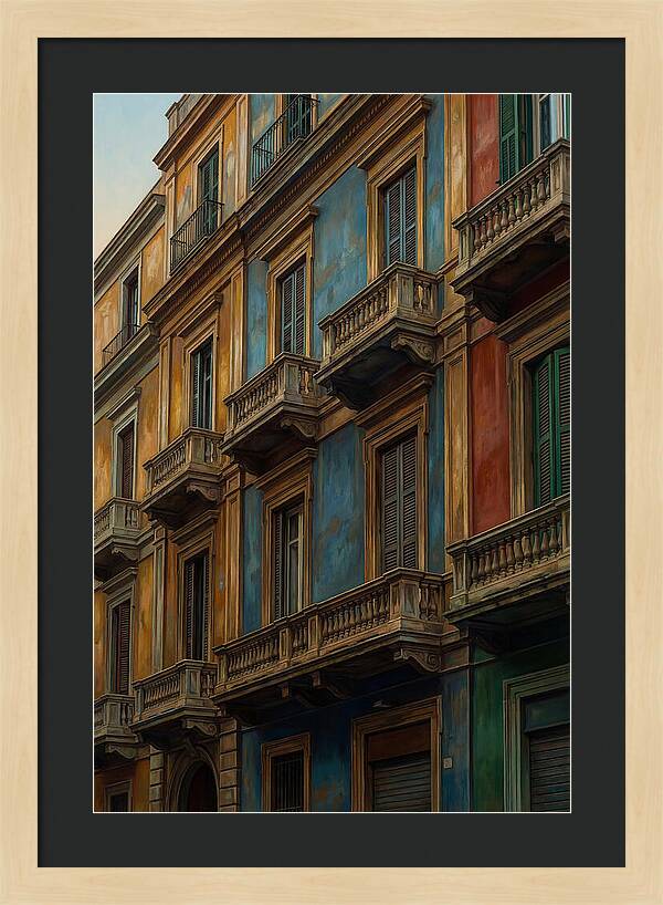 Vibrant Urban Facade
