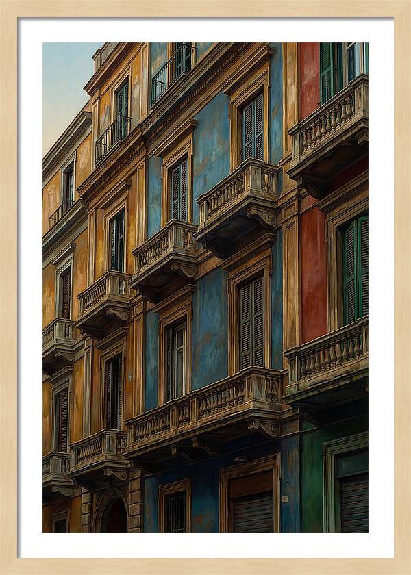 Vibrant Urban Facade