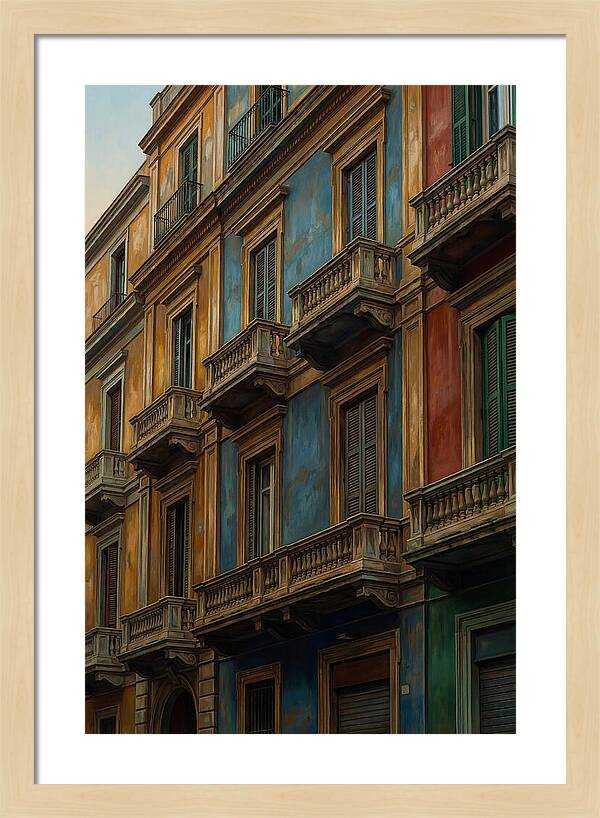 Vibrant Urban Facade