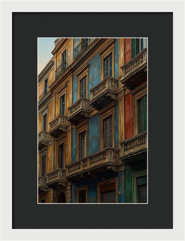 Vibrant Urban Facade