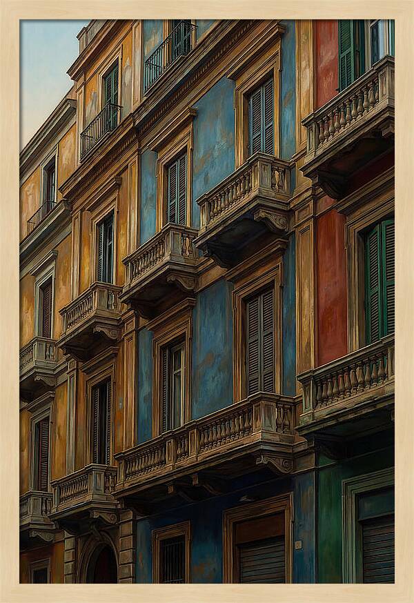 Vibrant Urban Facade
