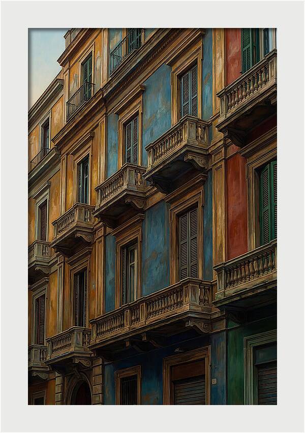 Vibrant Urban Facade