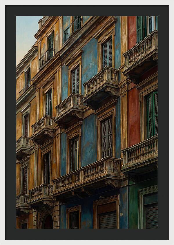 Vibrant Urban Facade