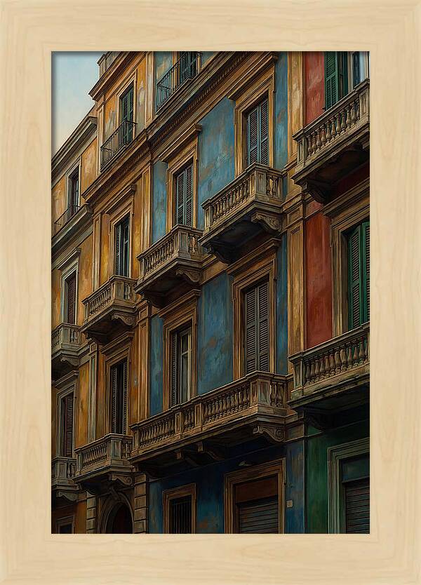 Vibrant Urban Facade
