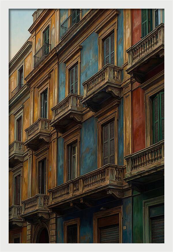 Vibrant Urban Facade