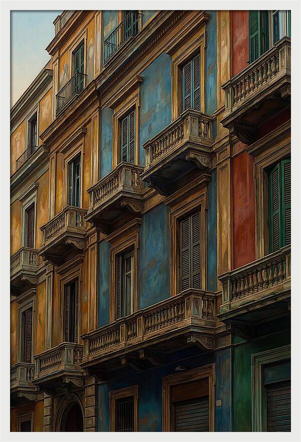 Vibrant Urban Facade