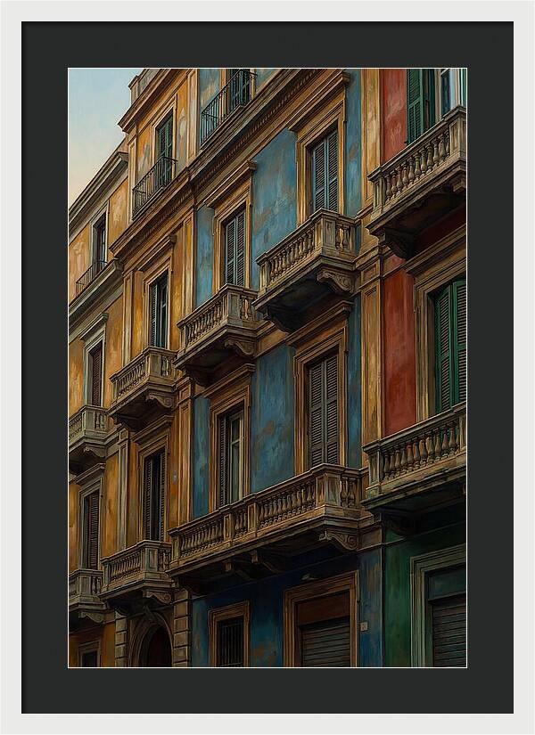 Vibrant Urban Facade