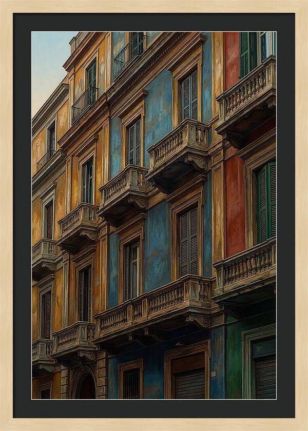 Vibrant Urban Facade