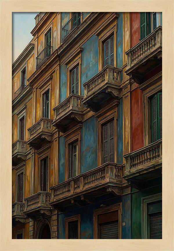 Vibrant Urban Facade