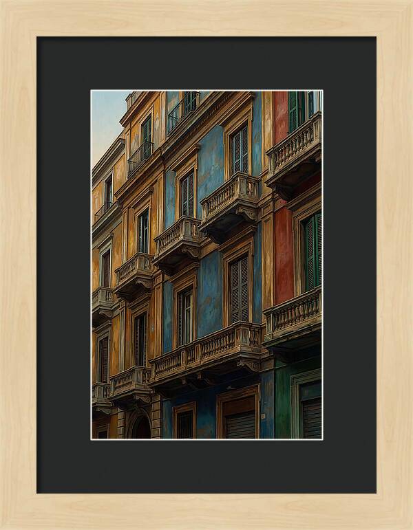 Vibrant Urban Facade