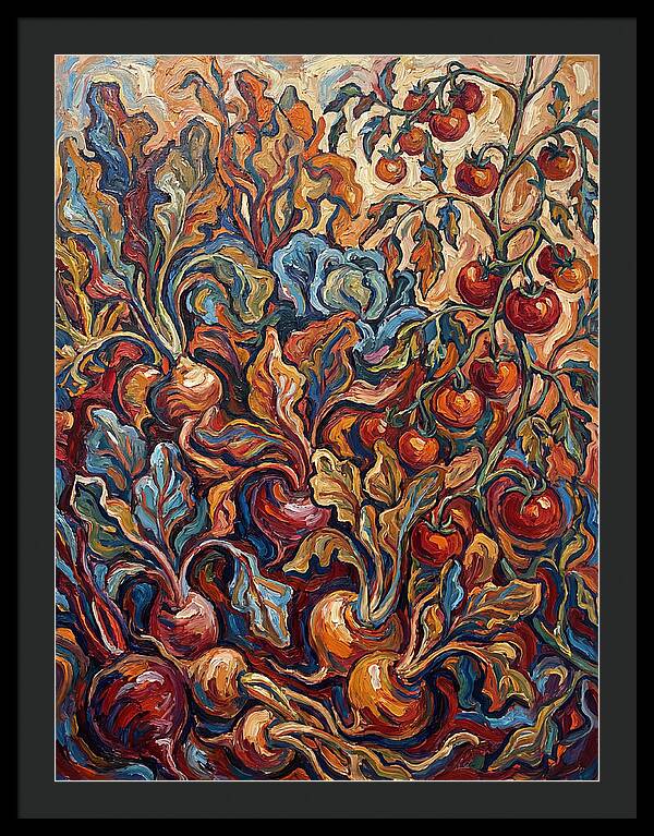 Vibrant Vegetable Garden