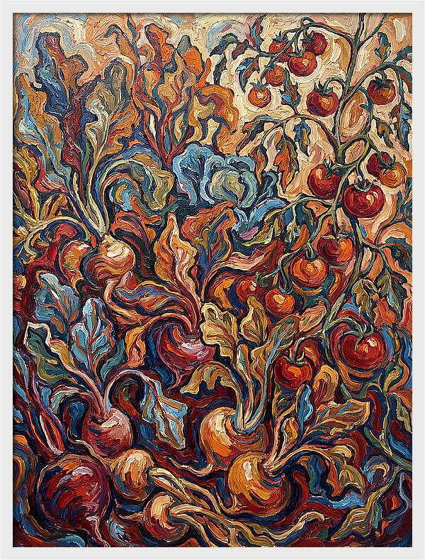 Vibrant Vegetable Garden