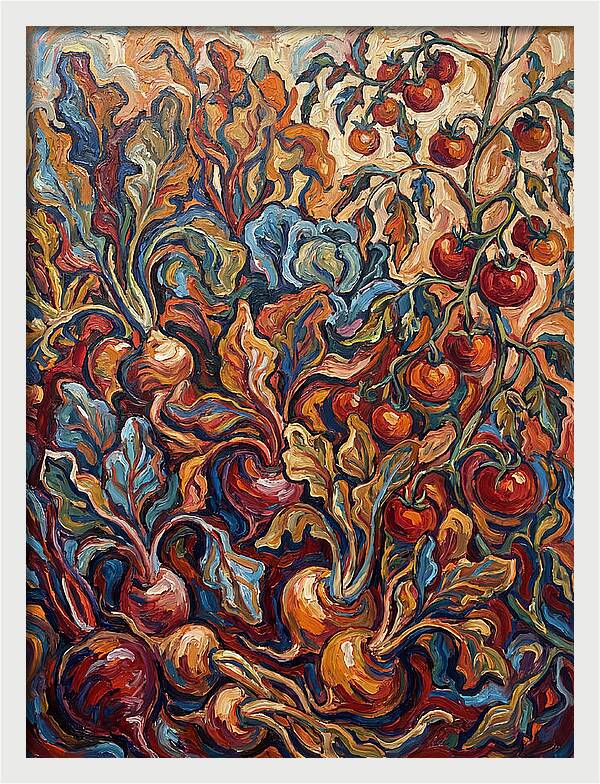 Vibrant Vegetable Garden
