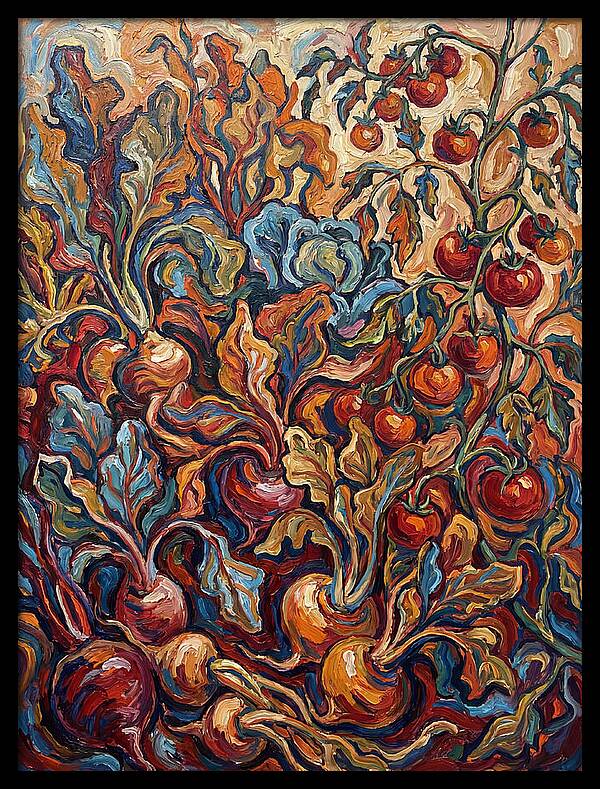Vibrant Vegetable Garden