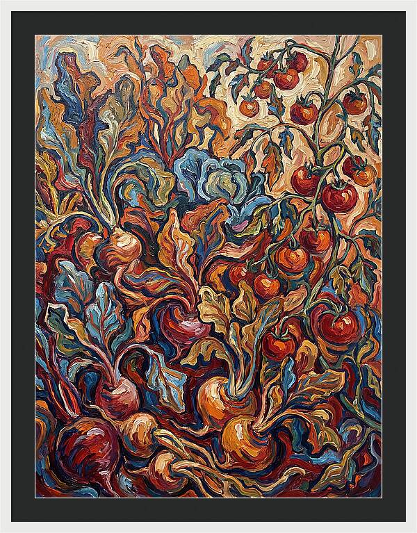 Vibrant Vegetable Garden